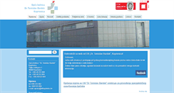 Desktop Screenshot of obkoprivnica.hr